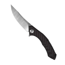 Zero Tolerance Sinkevich KVT, 2 Tone Stone Wash S35VN Blade, Carbon Fiber Red Handle, front