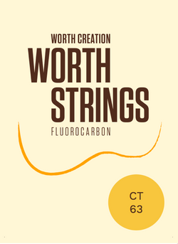 Worth Clear Tenor High G Fluorocarbon Ukulele Strings