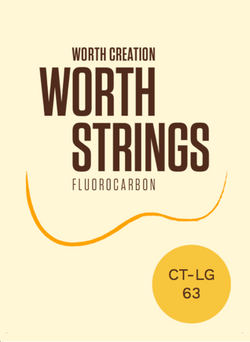 Worth Clear Tenor Low G Fluorocarbon Ukulele Strings