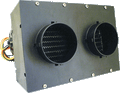 9" Stoker Heater with Two - 3" Outlets