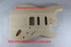 Strat(tm) style output jack option.  Also shows a Basswood Body