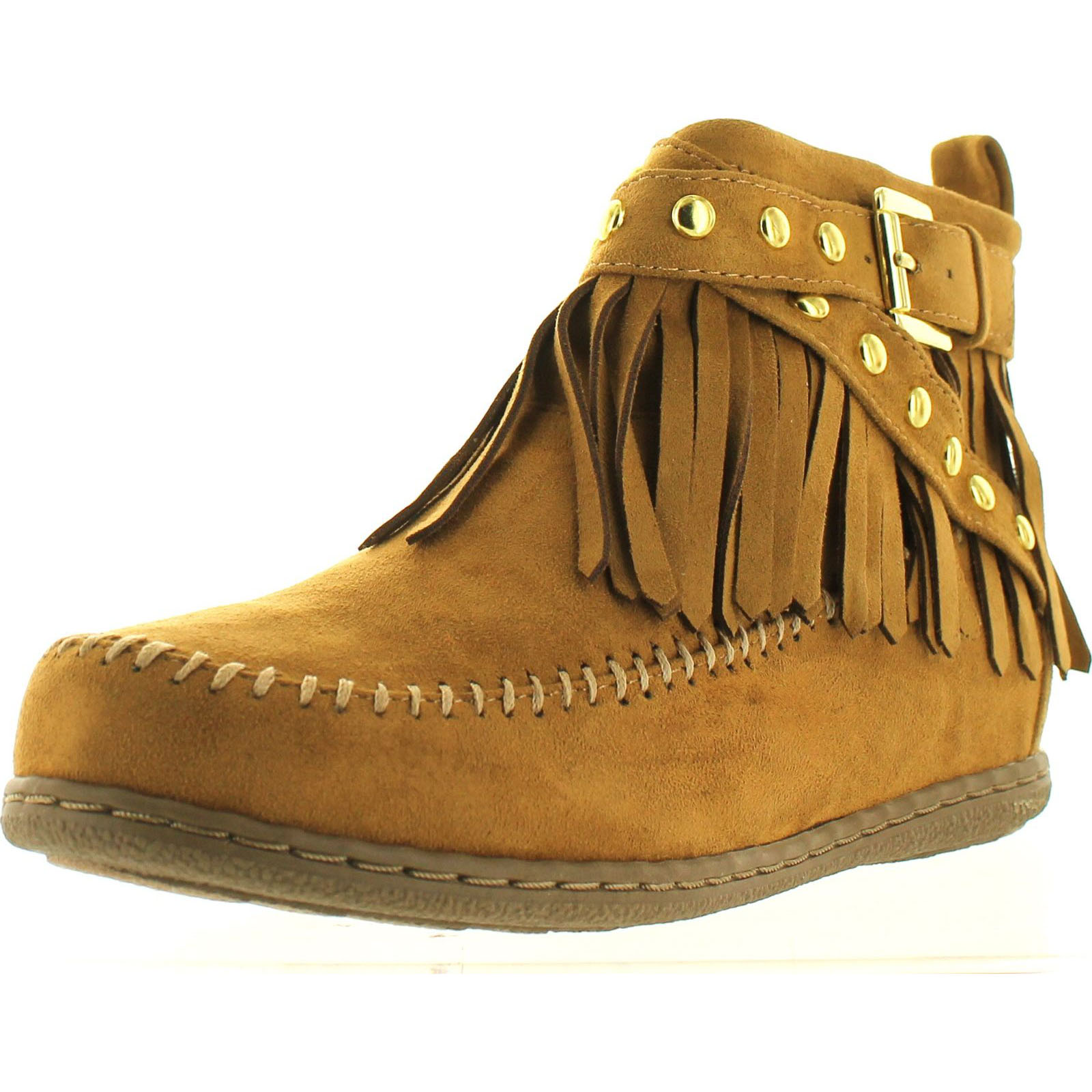 soda fringe booties