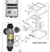 CLORMATIC | CONTROL BOX, MODEL CM301 W/ POWER SUPPLY | PSD133