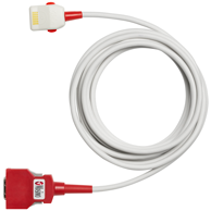 RED 20 PIN PC-12: LNOP SpO2; LNOP Patient Cable - 12 ft.