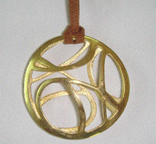 Sarina Gold Pendant K18 - 1