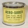 ACRO SODER W/PURE TIN IN 25# CAN