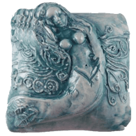 Inner Spirit "Adventure" Mermaid Square  Rattle
