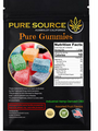 Pure Source Pure Vegan CBD Gummies 25mg each 8 pack