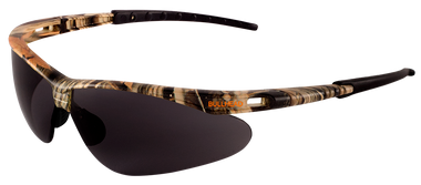 Bullhead Stinger
Lens Color: Smoke
Frame Color: Camouflage 
Base Curve: 9