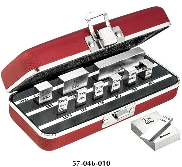 Starrettber RS9.A1 9 Piece Rectangular Inch Grade 2(A+ ) Precision