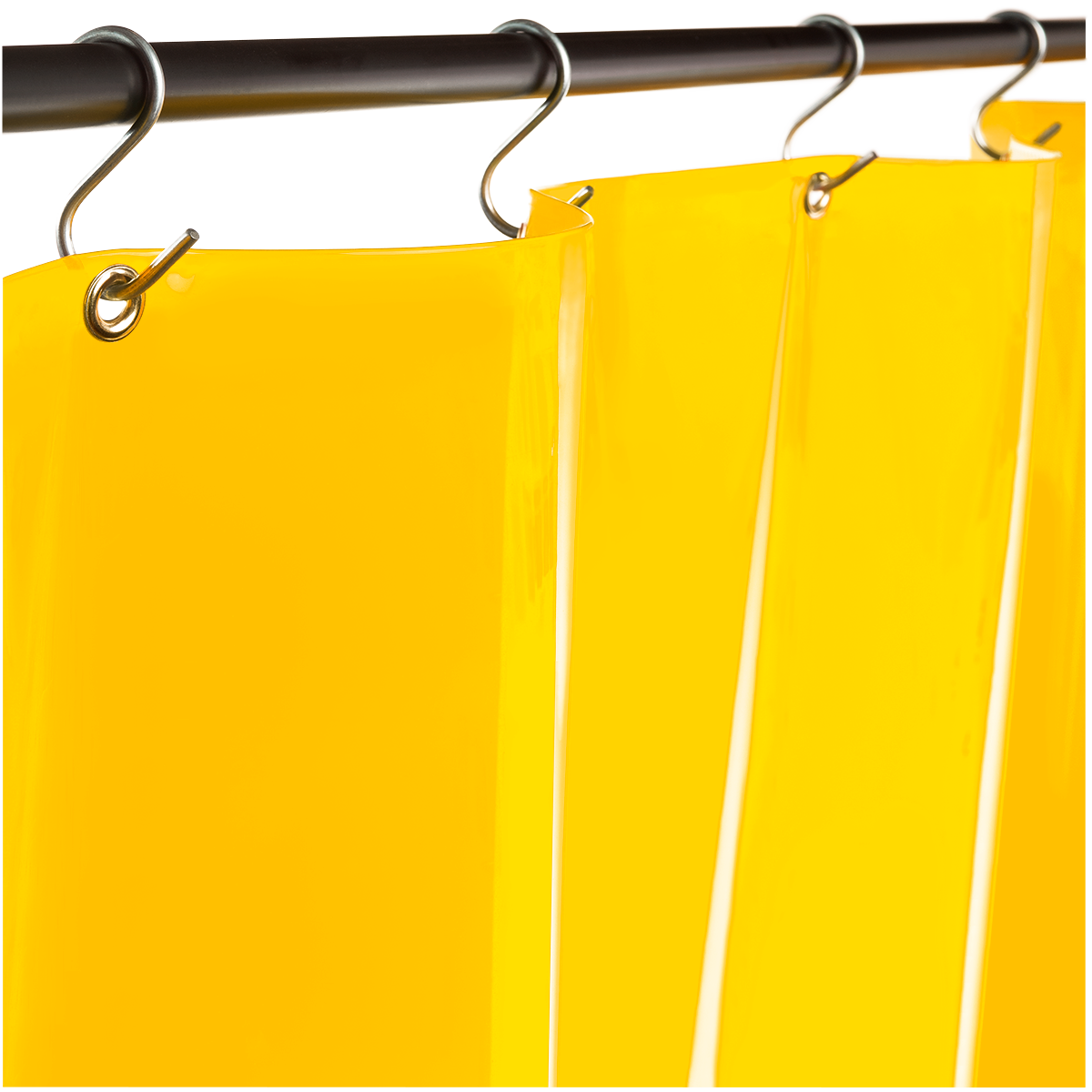 Steiner Curtain Rolls, 14 mil Yellow Tinted Transparent Vinyl, 60"W x