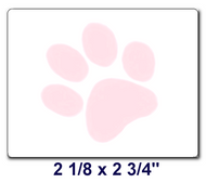 PAW Labels / Box of 6 Rolls (3000 labels)_SKU# 5001P