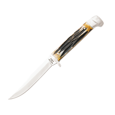 Bear and Son Cutlery - Small Hunter - Genuine India Stag Bone Handles -NEW