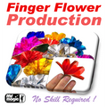 Finger Flower Production (Set of 16) by Mr. Magic - Trick