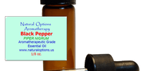 Natural Options Aromatherapy Black Pepper Essential Oil