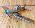 Vintage Westland Corsair F4U-1 Airplane Tabletop Lighter MISSING BLADE - 1960's