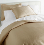 Peacock Alley Hamilton Quilted Coverlet - Camel