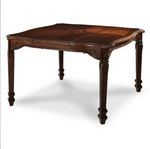 Michael Amini Windsor Court Gathering Table - Vintage Fruitwood