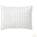 Orchids Lux Home Luna Dutch Euro Sham  - White