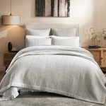 Orchids Lux Home Lucy Coverlet - Mist