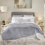 Orchids Lux Home Spencer Coverlet - Splash