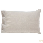 Orchids Lux Home Seville Linen Pillow Cases (Pair) - Beige