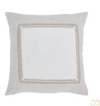 Orchids Lux Home Westport European Linen Euro Sham - Beige