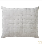 Orchids Lux Home Bailey Dutch Euro Sham- Silver