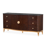 Michael Amini Camellia Field Dresser - Warm Pecan