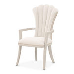 Michael Amini Fantosini Dining Arm Chairs (set of 2) - Silver Mist