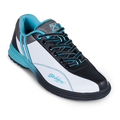KR Strikeforce Starr Women's Bowling Shoes - White/Black/Teal (LEFT HAND)