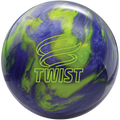 Brunswick Twist Bowling Ball - Lavender/Lime