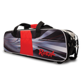 Radical 3 Ball Dye Sub Tote Bowling Bag - Black/Red