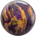Ebonite Fireball Pearl Bowling Ball - Purple/Gold