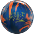 Hammer Raw Bowling Ball - Blue/Black/Orange Hybrid
