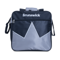 Brunswick Blast 1 Ball Tote Bowling Bag - Silver