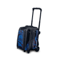 Brunswick Punisher 2 Ball Roller Bowling Bag - Blue