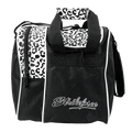 KR Strikeforce Rook 1 Ball Tote Bowling Bag - White Leopard