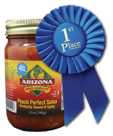 Award Winning and Perfectly Sweet and Spicy.   One of our best selling salsas.  Use on fish tacos, pork roast, chicken and salmon.   Makes a great glaze or marinade.