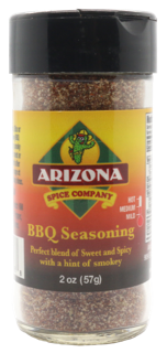 A nice spicy barbecue rub.  All natural with honey powder as the sweetener.