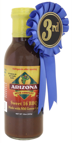 So much flavor you can just ditch the ketchup.  A little spicy with 16 main ingredients.  Looking for a hotter version?  Try our Arizona 18 with Ghost Pepper