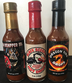Hot Sauce Trio - 5 oz Bottles