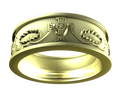 M0401 - 14k Green Gold (7.5 mm)