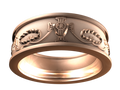 M0401 - 14k Rose Gold (7.5 mm)