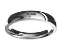 W0341 - 18k White Gold (3 mm)