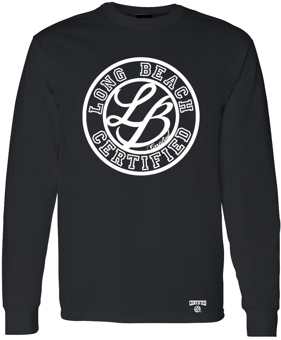 LONG BEACH CERTIFIED LONG SLEEVE T SHIRT