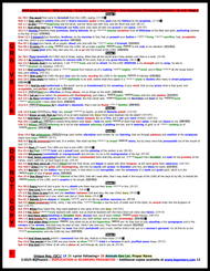 053) 2026 Junior Color Coded Pages - Cross Verse Order