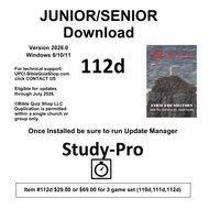 112d) 2026 Study-Pro Game CD - Digital Download