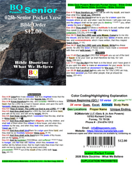 025b) 2026 Senior Color Pocket Verses - Bible Order