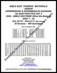 032d) 2026 Intermediate & Experienced Quiz Set 2 -  Thru 3I Rom 8:11 (264 verses) Download
